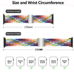 Kalebol Nylon Loop Magnetic Buckle Watch Band, For Apple Watch 46mm / 49mm / 45mm / 44mm, For Apple Watch 42mm / 41mm / 40mm / 38mm