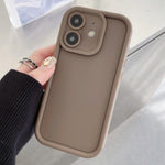 Shockproof Frame Frosted Precise Hole TPU Phone Case, For iPhone 13 Pro Max, For iPhone 13 Pro, For iPhone 13, For iPhone 12, For iPhone 12 Pro Max, For iPhone 12 Pro