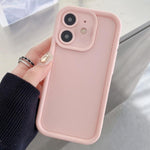 Shockproof Frame Frosted Precise Hole TPU Phone Case, For iPhone 13 Pro Max, For iPhone 13 Pro, For iPhone 13, For iPhone 12, For iPhone 12 Pro Max, For iPhone 12 Pro