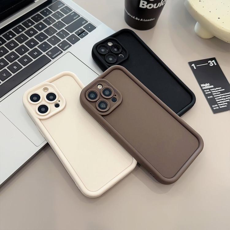 Shockproof Frame Frosted Precise Hole TPU Phone Case, For iPhone 17e / 16e, For iPhone 17 Pro Max, For iPhone 17 Pro, For iPhone 17, For iPhone Air, For iPhone 16 Pro Max