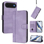 Line Splicing Buckle Retro Leather Phone Case, For iPhone 17e / 16e, For iPhone 17 Pro Max, For iPhone 17 Pro, For iPhone 17, For iPhone Air, For iPhone 16 Pro Max