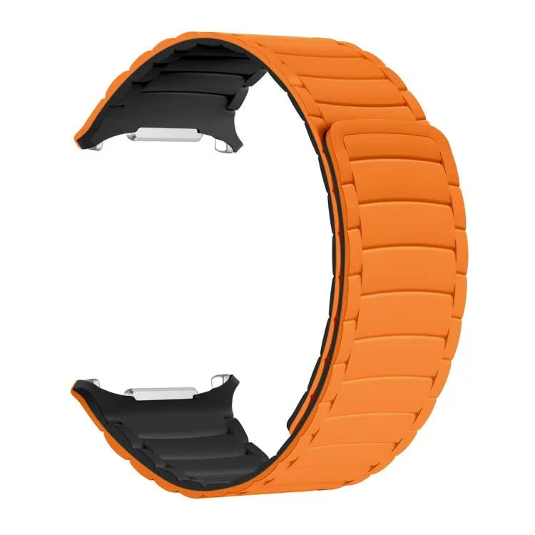 Silicone Sport Magnetic Watch Band, For Samsung Galaxy Watch Ultra 47mm / Ultra 2025