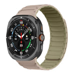 Silicone Sport Magnetic Watch Band, For Samsung Galaxy Watch Ultra 47mm / Ultra 2025