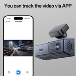 Yesido KM22 1K HD Dual Dash Camera Car Driving Recorder with 1.47 inch Screen, KM22