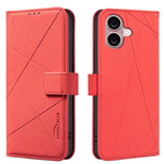 Geometric Pattern RFID Leather Phone Case, For iPhone 18 Pro/17 Pro, For iPhone 18 Pro Max/17 Pro Max, For iPhone 16e / 17e, For iPhone 17, For iPhone Air, For iPhone 16 Pro Max, For iPhone 16 Pro, For iPhone 16 Plus