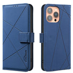 Geometric Pattern RFID Leather Phone Case, For iPhone 18 Pro/17 Pro, For iPhone 18 Pro Max/17 Pro Max, For iPhone 16e / 17e, For iPhone 17, For iPhone Air, For iPhone 16 Pro Max, For iPhone 16 Pro, For iPhone 16 Plus