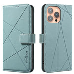 Geometric Pattern RFID Leather Phone Case, For iPhone 18 Pro/17 Pro, For iPhone 18 Pro Max/17 Pro Max, For iPhone 16e / 17e, For iPhone 17, For iPhone Air, For iPhone 16 Pro Max, For iPhone 16 Pro, For iPhone 16 Plus