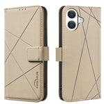 Geometric Pattern RFID Leather Phone Case, For iPhone 18 Pro/17 Pro, For iPhone 18 Pro Max/17 Pro Max, For iPhone 16e / 17e, For iPhone 17, For iPhone Air, For iPhone 16 Pro Max, For iPhone 16 Pro, For iPhone 16 Plus