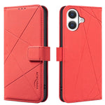 Geometric Pattern RFID Leather Phone Case, For iPhone 18 Pro/17 Pro, For iPhone 18 Pro Max/17 Pro Max, For iPhone 16e / 17e, For iPhone 17, For iPhone Air, For iPhone 16 Pro Max, For iPhone 16 Pro, For iPhone 16 Plus