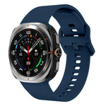 Solid Color Colorful Buckle Silicone Watch Band, For Samsung Galaxy Watch Ultra 47mm / Ultra 2025