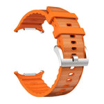 Solid Color Sports Silicone Watch Band, For Samsung Galaxy Watch Ultra 47mm / Ultra 2025