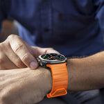 Solid Color Sports Silicone Watch Band, For Samsung Galaxy Watch Ultra 47mm / Ultra 2025