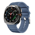 Solid Color Sports Silicone Watch Band, For Samsung Galaxy Watch Ultra 47mm / Ultra 2025