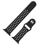 xDfind Two Color Silicone Sports Watch Band, For Apple Watch 46mm / 49mm / 45mm / 44mm, For Apple Watch 42mm / 41mm / 40mm / 38mm