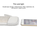 ND00S Felt Sleeve Protective Case Inner Carrying Bag, For 8 inch or Below Tablet, For 10 inch or Below Tablet, For 10.8 inch or Below Tablet