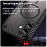 Armor Glaze MagSafe Magnetic Phone Case, For iPhone 18, For iPhone 18 Pro, For iPhone 18 Pro Max, For iPhone 17 Pro Max, For iPhone 17 Pro, For iPhone 17, For iPhone Air