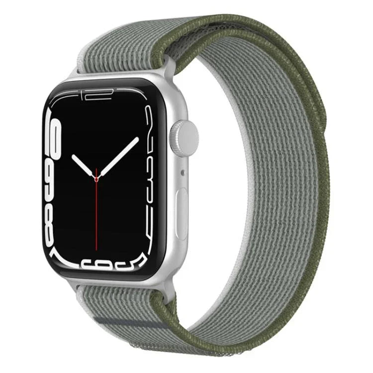 xDfind Dual-Section Loop Nylon Watch Band, For Apple Watch 46mm / 49mm / 45mm / 44mm, For Apple Watch 42mm / 41mm / 40mm / 38mm