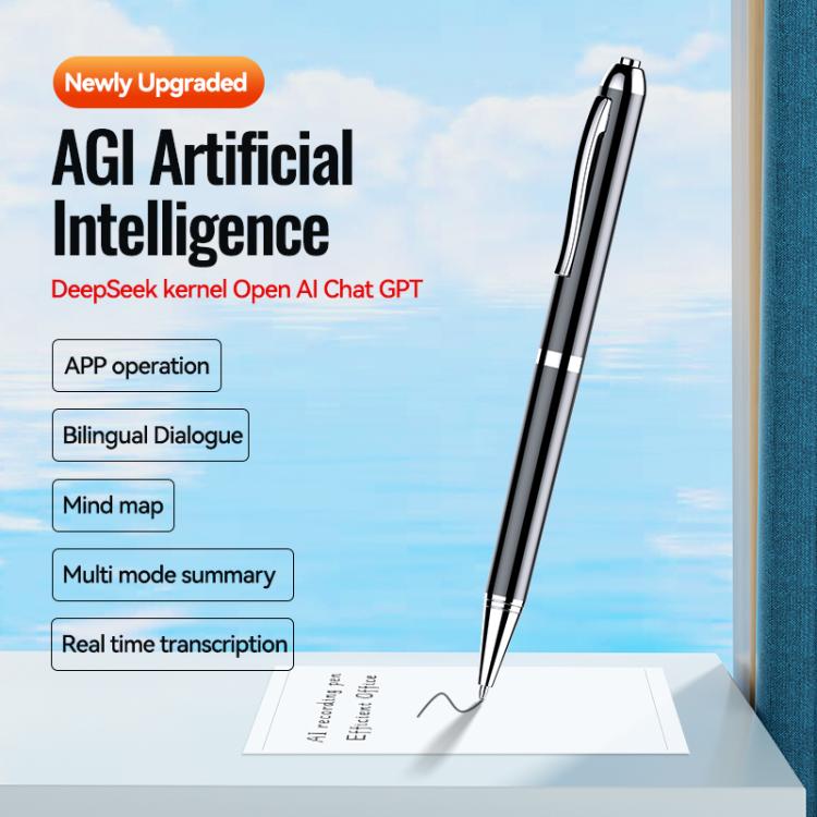 JNN Q90A Smart AI Voice Recording Pen Support APP Control, 8GB, 16GB, 32GB, 64GB, 128GB