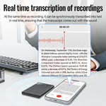 JNN A5 OLED Display Smart AI Magnetic Recorder Support APP Control, 8GB, 16GB, 32GB, 64GB, 128GB