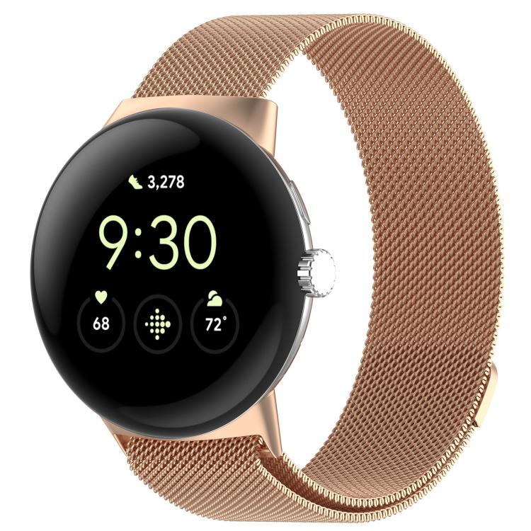 xDfind Milanese Metal Magnetic Watch Band, For Google Pixel Watch 5 / 4 / 3 / 2 / 1 41mm, For Google Pixel Watch 5 / 4 / 3 45mm