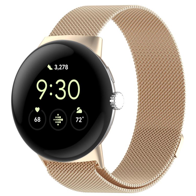 xDfind Milanese Metal Magnetic Watch Band, For Google Pixel Watch 5 / 4 / 3 / 2 / 1 41mm, For Google Pixel Watch 5 / 4 / 3 45mm