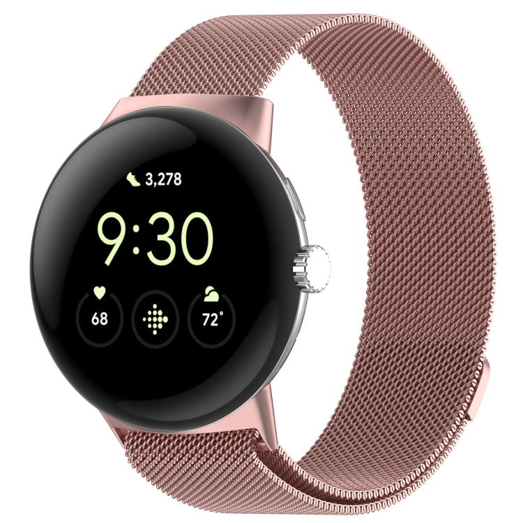 xDfind Milanese Metal Magnetic Watch Band, For Google Pixel Watch 5 / 4 / 3 / 2 / 1 41mm, For Google Pixel Watch 5 / 4 / 3 45mm