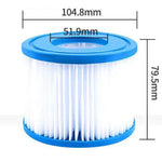 For Bestway VI HEPA Inflatable Swimming Pool Filter, For Bestway VI