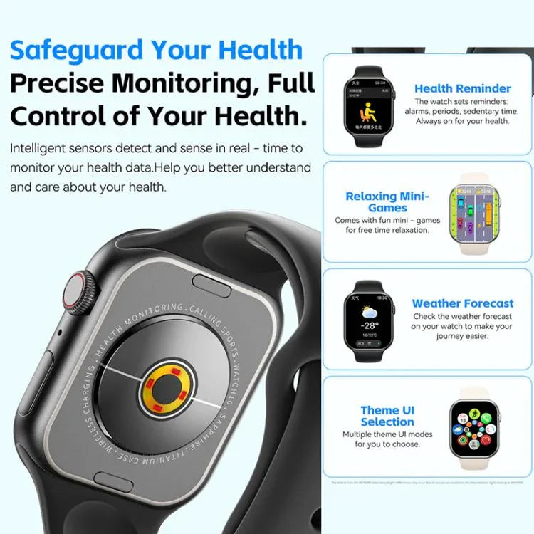 WK WH-08 Dreamer S Smart Watch, 2.01 inch Screen, Support BT Call