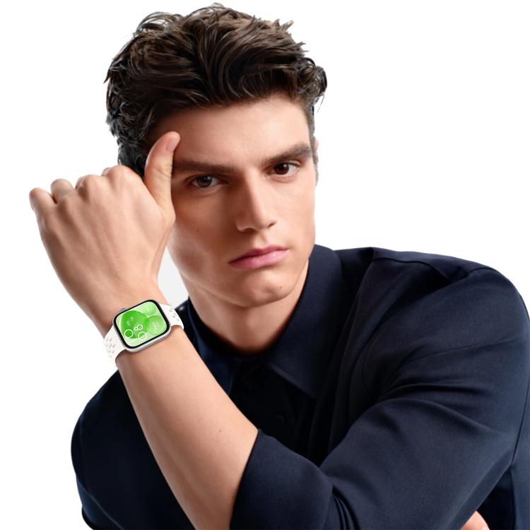 xDfind Mesh Reverse Buckle Silicone Watch Band, For Huawei Watch Fit 5 / Fit 5 Pro / Fit 4