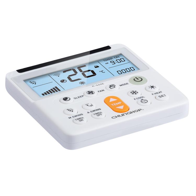 CHUNGHOP K-660E Universal Air Conditioner Remote Control, K-660E
