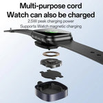 Yesido CA136C 60W USB-C / Type-C to Type-C & iWatch 2 in 1 Charging Cable, CA136C