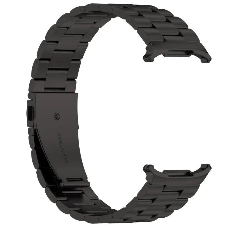 xDfind Three Beads Metal Watch Band, For Samsung Galaxy Watch Ultra 47mm, For Samsung Galaxy Watch 7 / FE / 6 / 5 / 4, For Samsung Galaxy Fit3