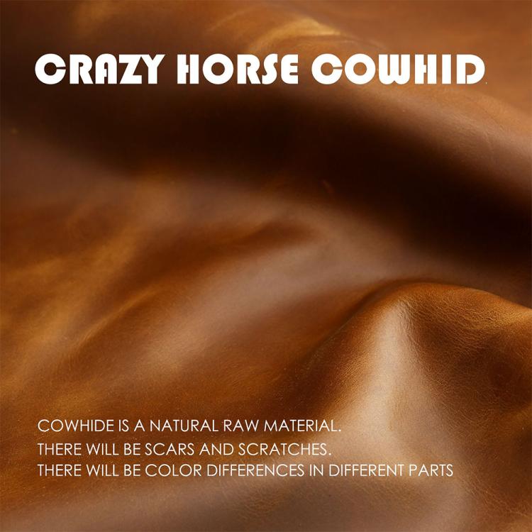 For Lexus RX270 / ES240 / LX570 Hallmo Crazy Horse Cowhide Car Key Protection Cover, For Lexus RX270 3-button, For Lexus RX270 4-button