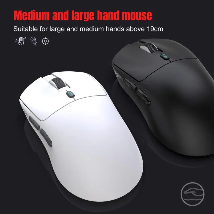 HXSJ T68 3 Modes Wired 2.4G BT5.1 Wireless Lightweight Gaming Mouse, T68