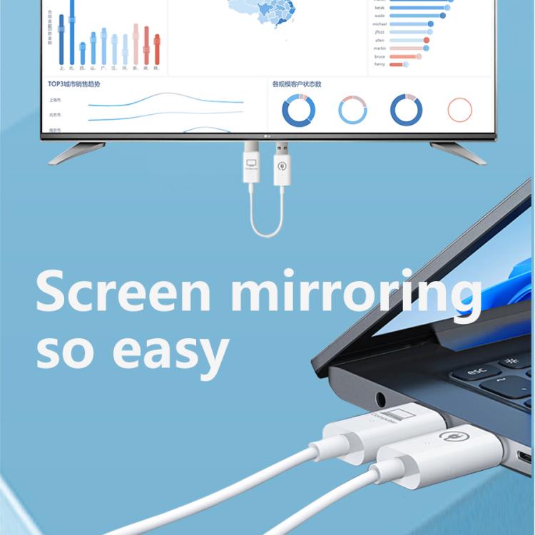 Measy AM18051 HDMI Wireless Transmitter Receiver Screen Mirroring Cable, AM18051