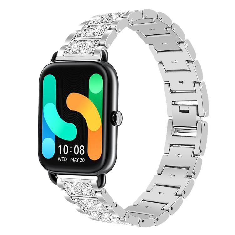 xDfind Diamond Jewelry Steel Watch Band, 20mm For COROS APEX 2 42mm / PACE 2, 20mm For Ticwatch GTH / E3 / E / 2, 22mm For Ticwatch Pro X / Pro3 / Pro / GTX / E2, 20mm For Xiaomi Haylou RS4 Plus LS11, 22mm For Xiaomi Watch S3/2 Pro/S2/S1               ...