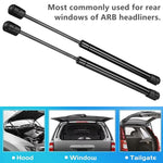 2pcs/Pack 325mm ARB Canopy Rear Window Glass Support Struts 1921VR, For Toyota Hilux Iii Vii