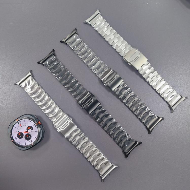 Butterfly Safety Buckle Titanium Alloy Watch Band, For Samsung Galaxy Watch Ultra 47mm / Ultra 2025