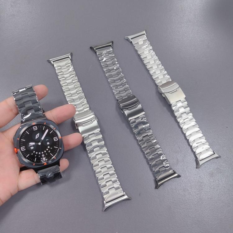 Butterfly Safety Buckle Titanium Alloy Watch Band, For Samsung Galaxy Watch Ultra 47mm / Ultra 2025