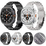 Butterfly Safety Buckle Titanium Alloy Watch Band, For Samsung Galaxy Watch Ultra 47mm / Ultra 2025