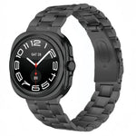 Five Beads Stainless Steel Metal Watch Band, For Samsung Galaxy Watch Ultra / Ultra 2025, For Samsung Galaxy Watch8 / Watch8 Classic