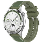 xDfind Hybrid Nylon Braid Silicone Watch Band, 20mm, 22mm