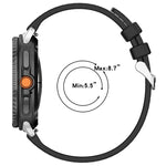 xDfind Hybrid Nylon Braid Silicone Watch Band, For Samsung Galaxy Watch 8 / 8 Classic 22mm