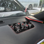 Forged Gold Foil Carbon Fiber Car Front Passenger Seat Panel Decorative Sticker for Chevrolet Corvette C8 2020-, Left Driver, Front Passenger Seat Panel, Left Driver