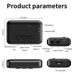 2 in 1 Car Bluetooth AUX Receiver Transmitter Bluetooth Audio Adapter, A28