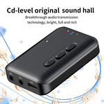 2 in 1 Car Bluetooth AUX Receiver Transmitter Bluetooth Audio Adapter, A28