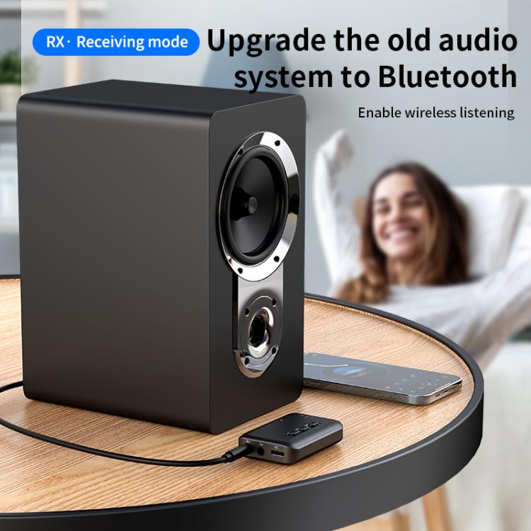 2 in 1 Car Bluetooth AUX Receiver Transmitter Bluetooth Audio Adapter, A28