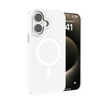 Kalebol Metal Lens Frame MagSafe Frosted PC Phone Case, For iPhone 17 Pro Max, For iPhone 17 Pro, For iPhone 17, For iPhone Air, For iPhone 16 Pro Max