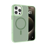 Kalebol Metal Lens Frame MagSafe Frosted PC Phone Case, For iPhone 16 Pro, For iPhone 16 Plus, For iPhone 16, For iPhone 15 Pro Max, For iPhone 15 Pro