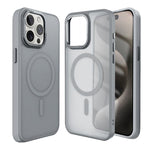 Kalebol Metal Lens Frame MagSafe Frosted PC Phone Case, For iPhone 14 Pro Max, For iPhone 13 Pro Max, For iPhone 13 Pro, For iPhone 13